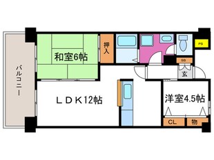 メイゾン桂東の物件間取画像